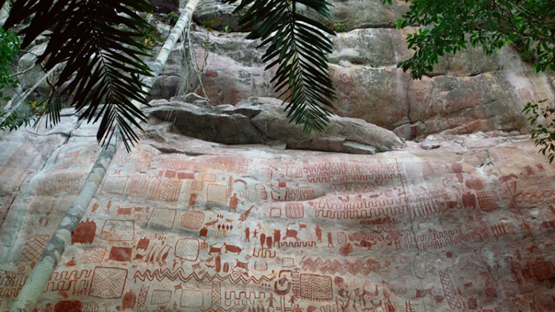 Les secrets des fresques de l’Amazonie